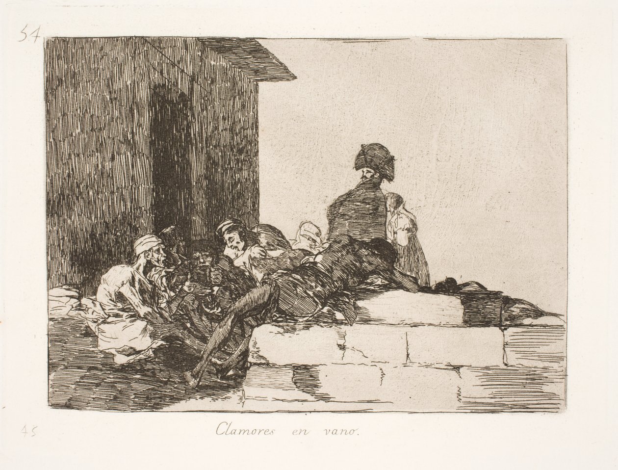 Vain Complaint (54) by Francisco de Goya