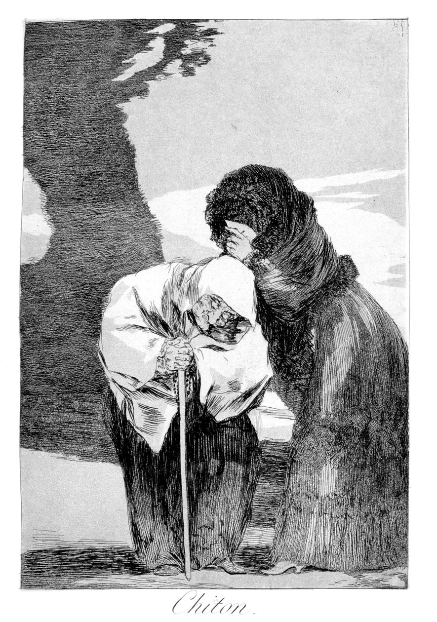 Hush by Francisco de Goya