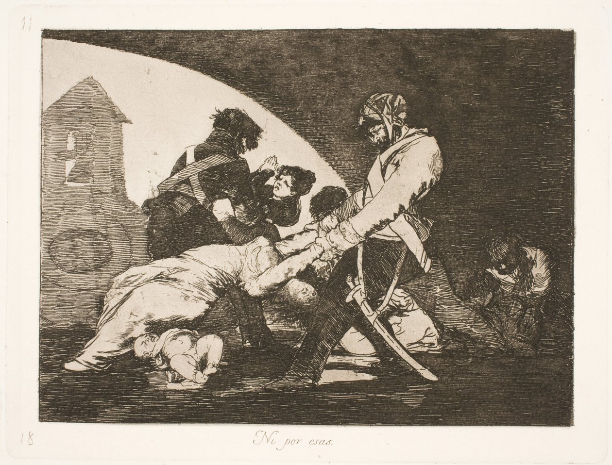 Not from Them (11) by Francisco de Goya