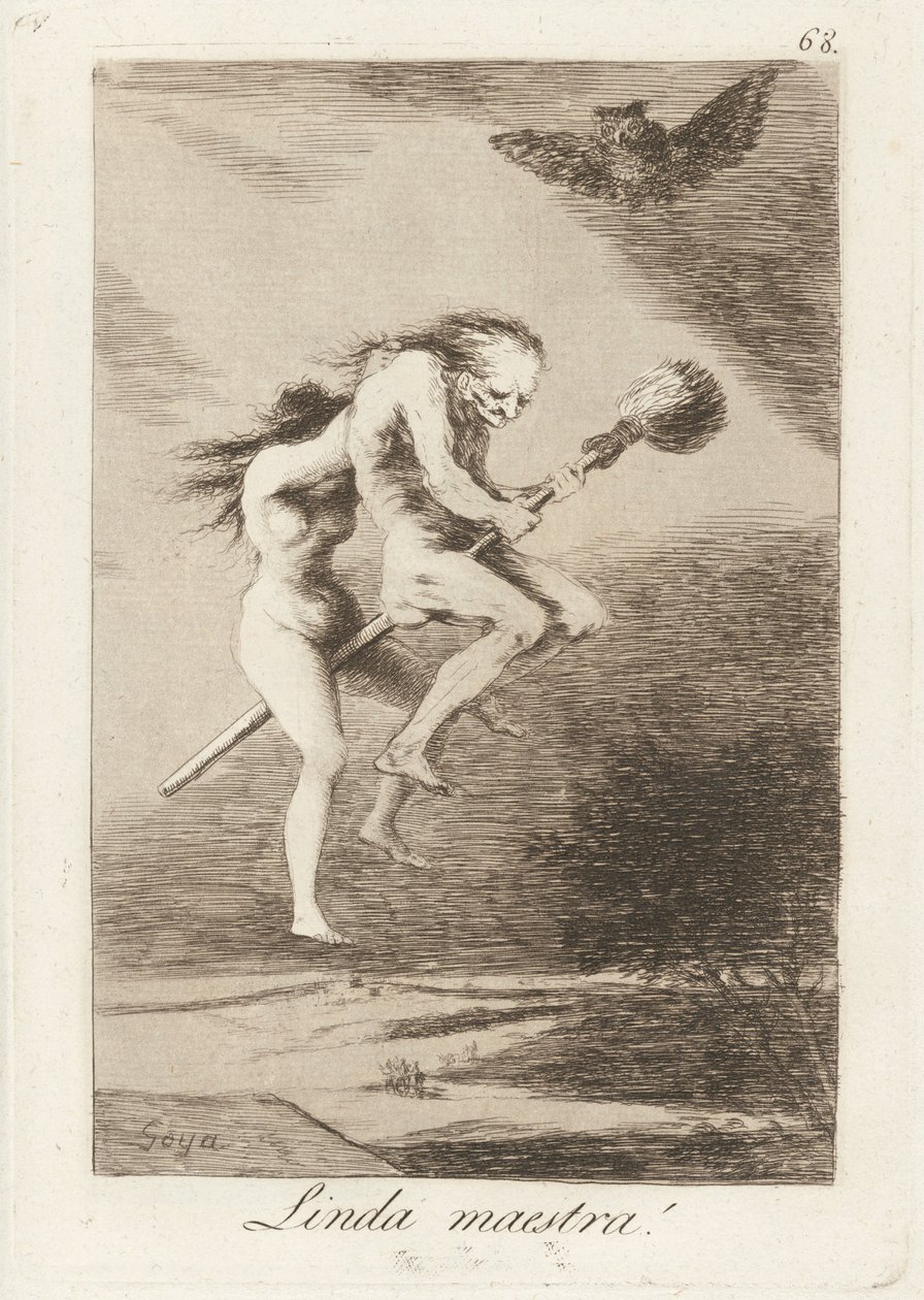 Pretty Teacher! by Francisco de Goya