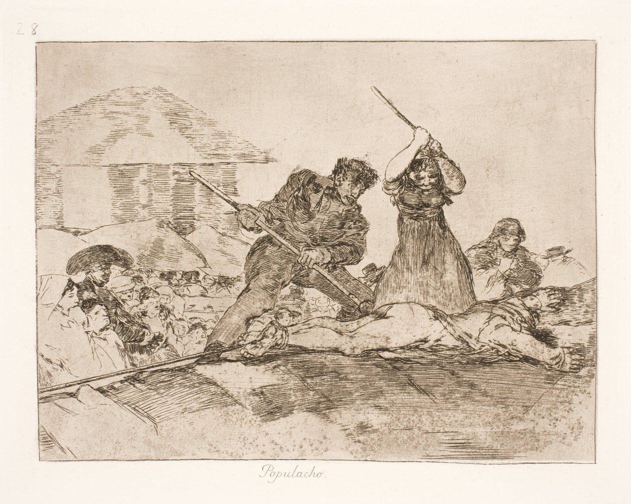Mob (28) by Francisco de Goya