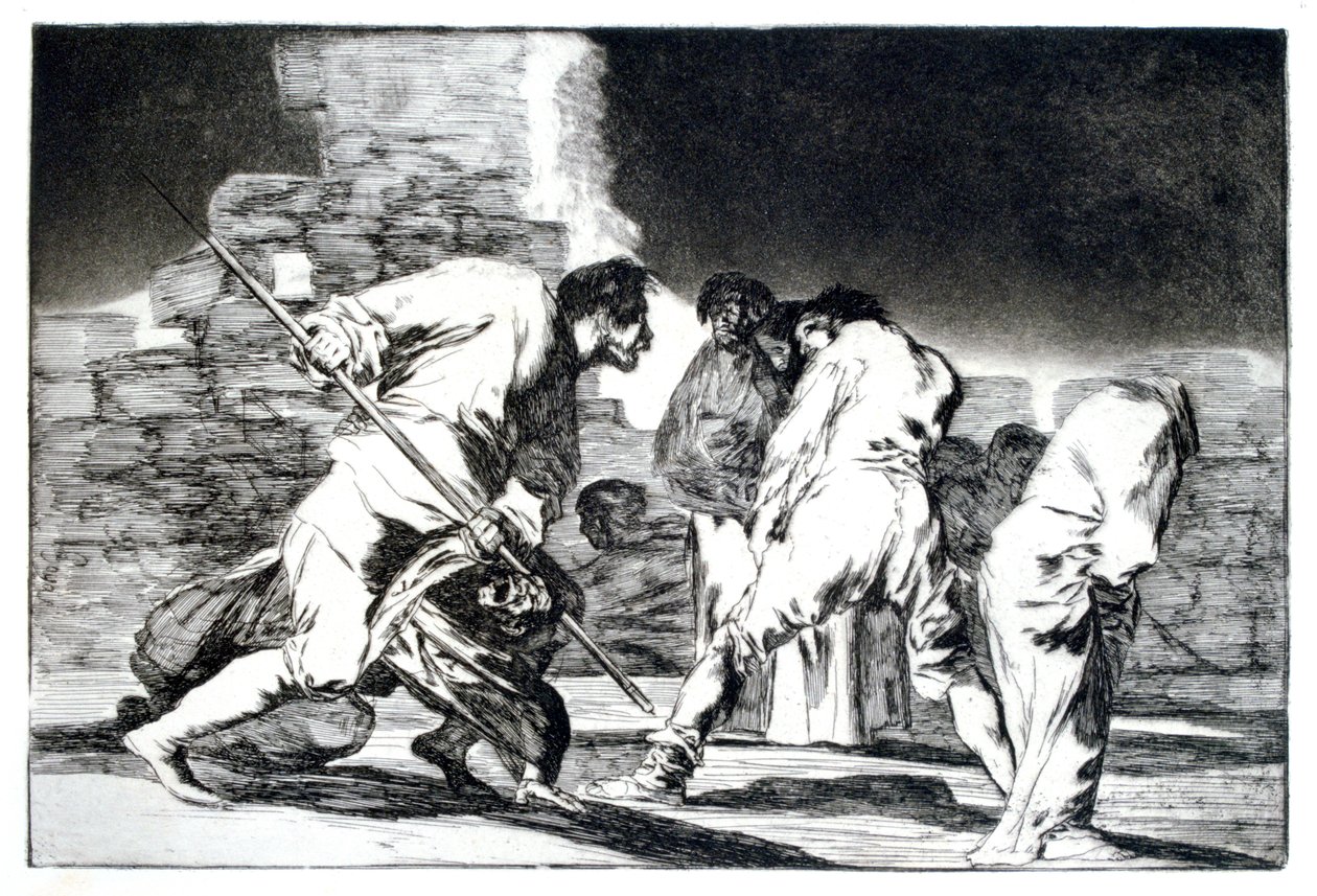 Riddle of Fury by Francisco de Goya