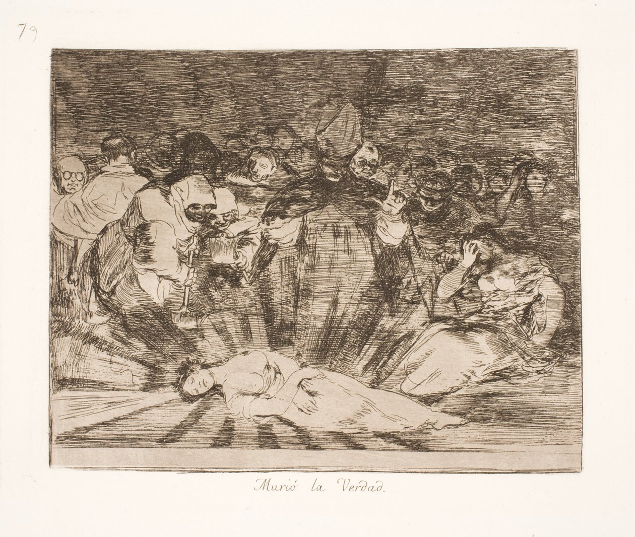 Truth is Dead (79) by Francisco de Goya