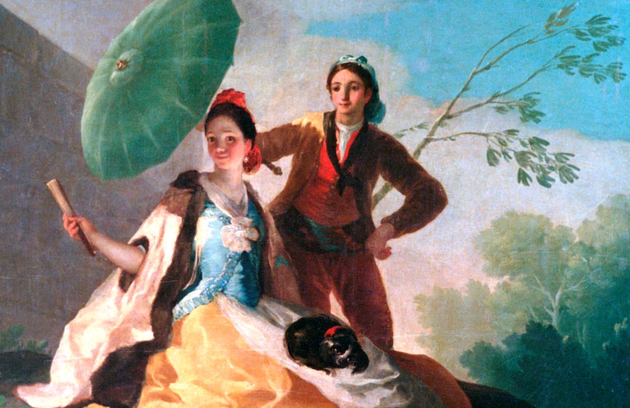The Parasol by Francisco de Goya