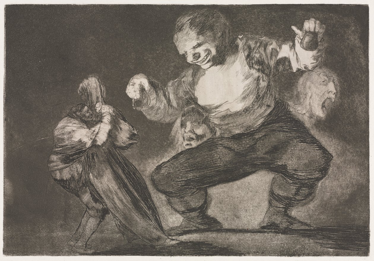 The Proverbs: Simpleton by Francisco de Goya