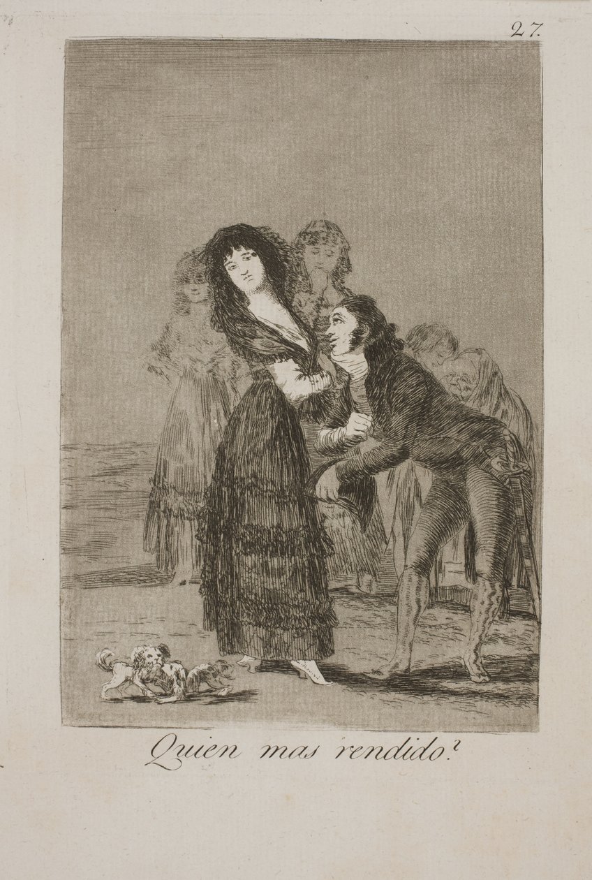 Your Humble Servant by Francisco de Goya