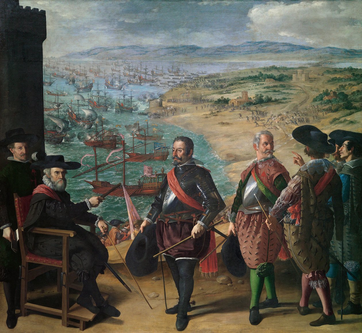 Defense of Cadiz against the English by Francisco de Zurbaran