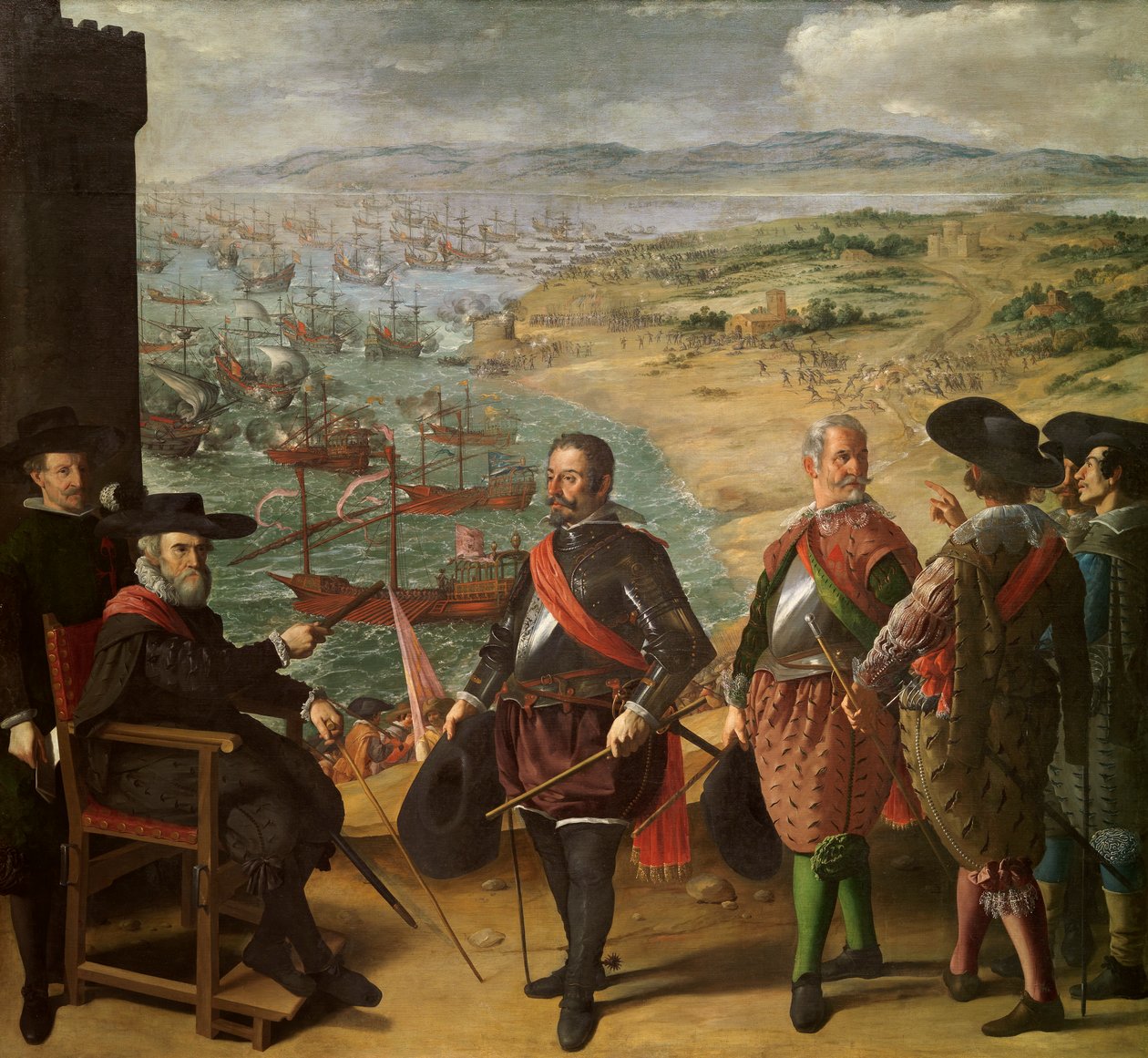 Defense of Cadiz against the English by Francisco de Zurbaran