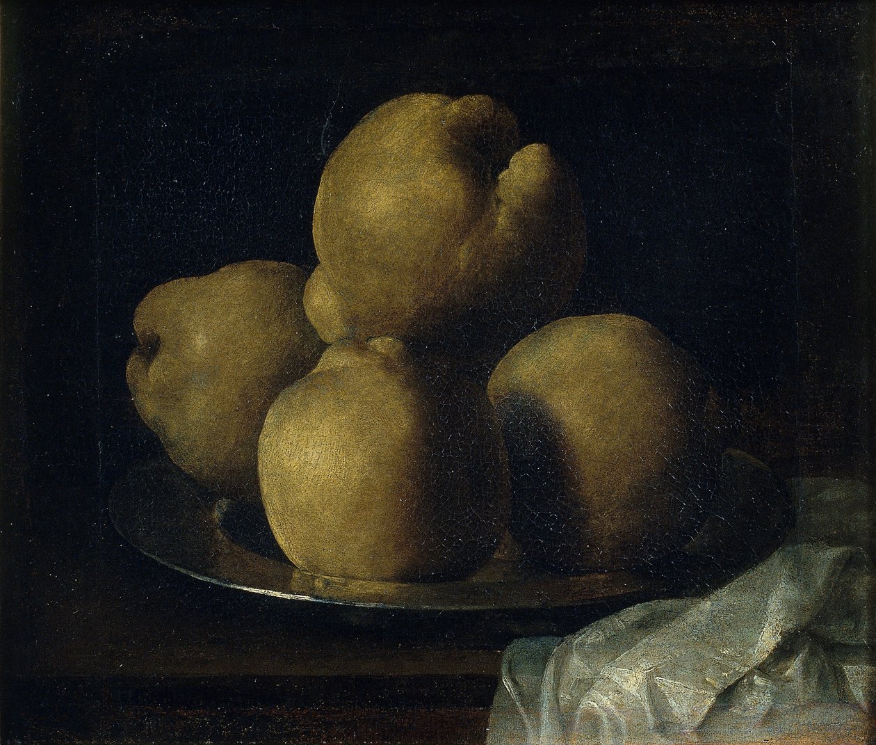 Still Life with Dish of Quince by Francisco de Zurbaran
