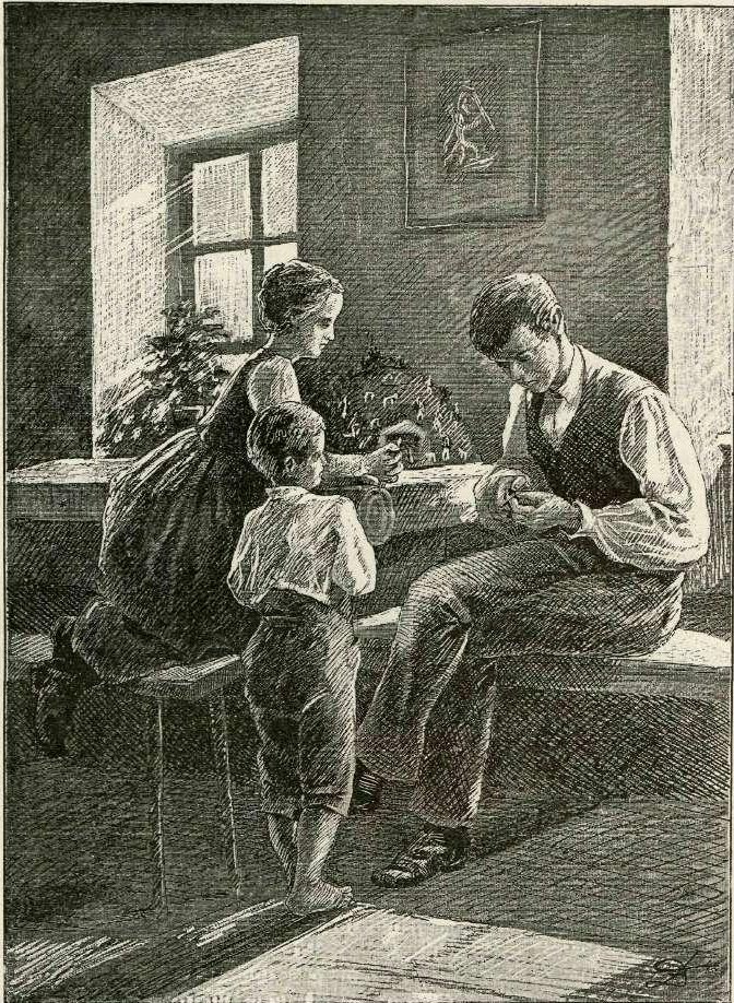 Preparations for the Nativity Scene by Francisek Dobnikar