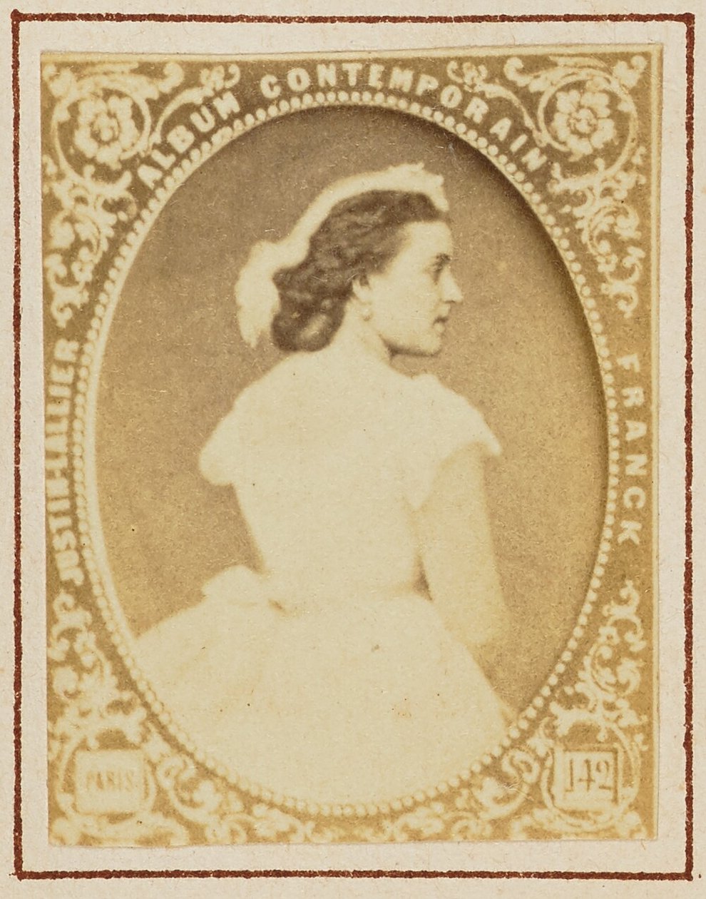 Blanche Pierson by Franck (François Marie Louis Alexandre Gobinet de Villecholles)