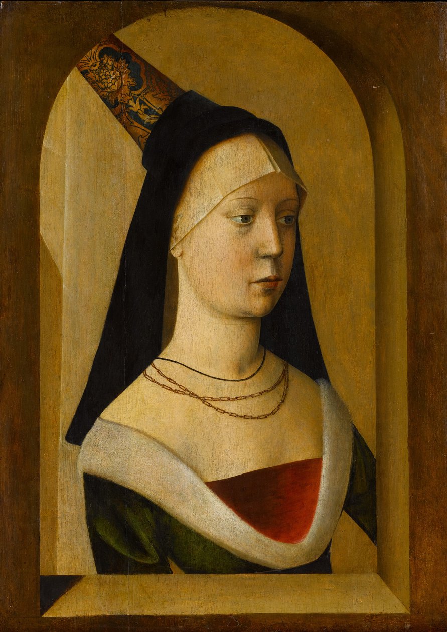 Portrait of a Woman, c.1475-80 by Franco Flemish School