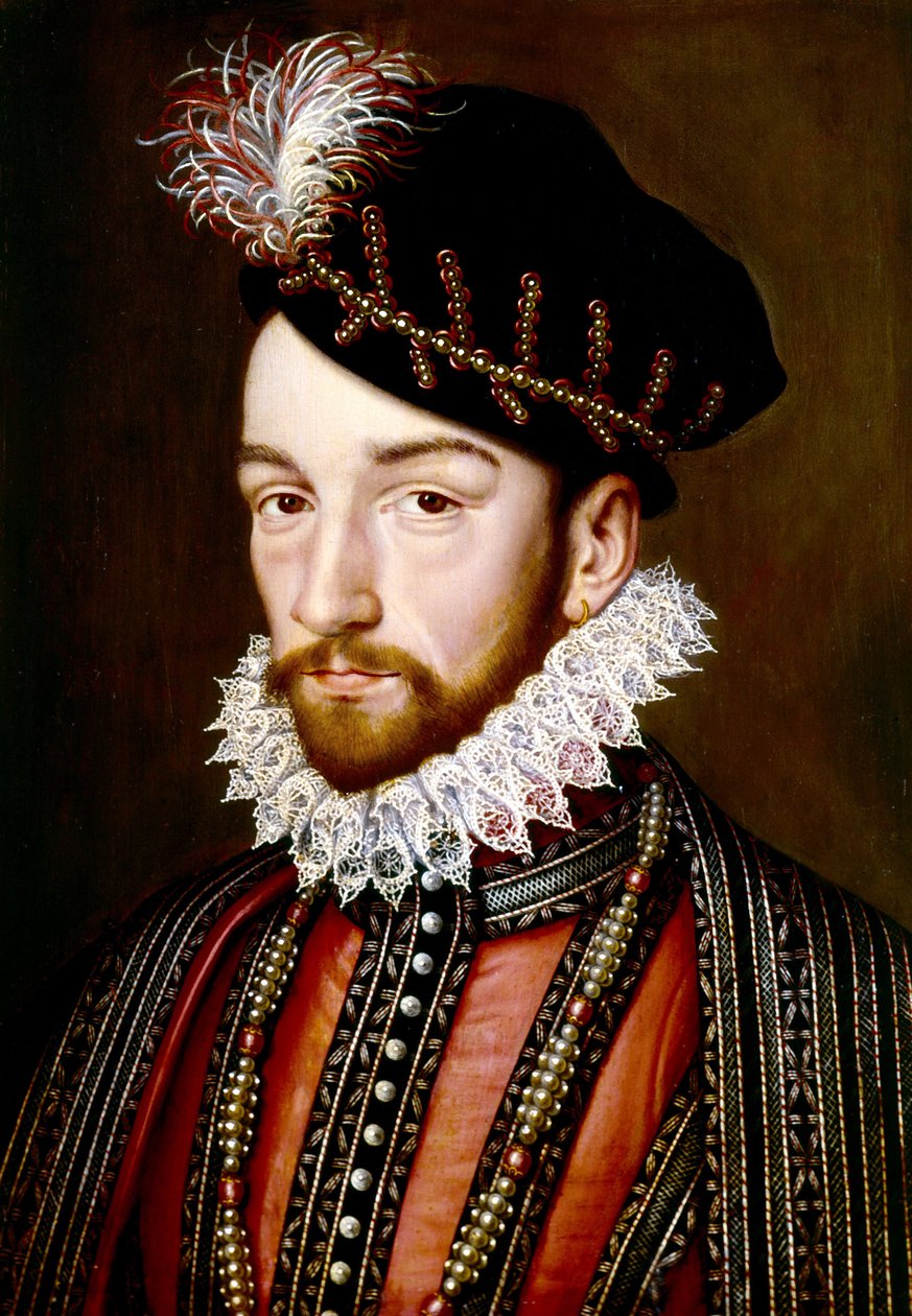 Charles IX by François Clouet