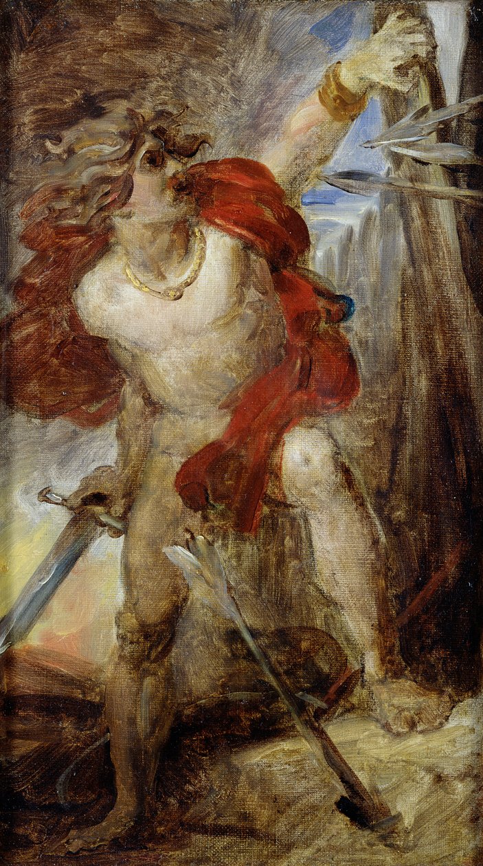 Study for Gaulish Courage, c.1830-32 by Baron François Pascal Simon Gérard