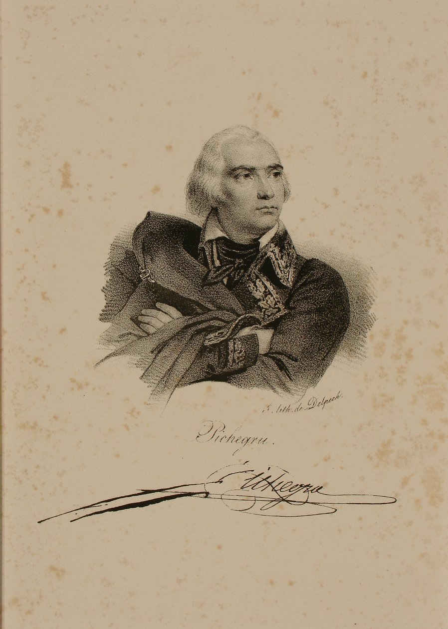 General Charles Pichegru (1761-1804) by Francois Seraphin Delpech