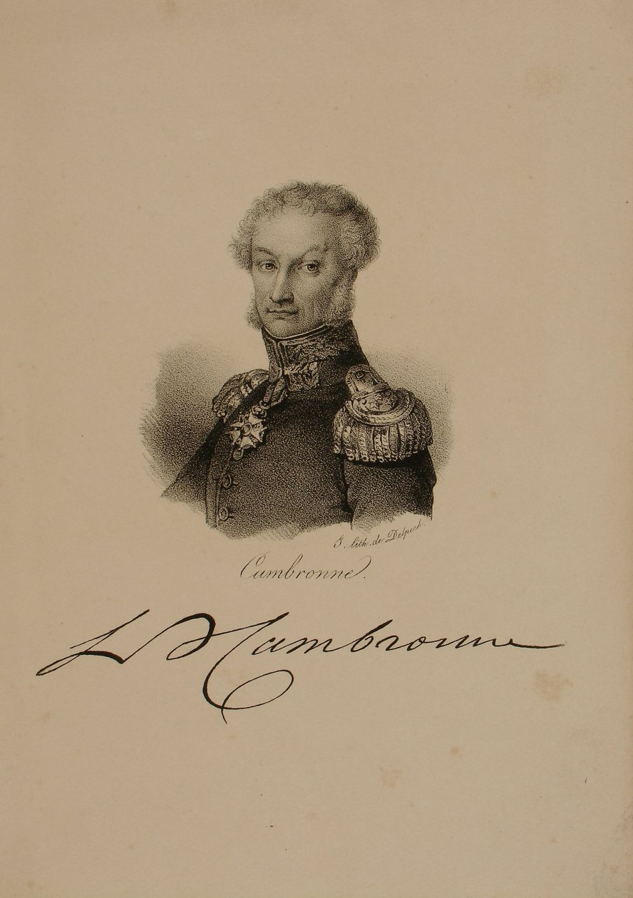 Portrait of General Etienne Cambronne (1770-1842) by Francois Seraphin Delpech