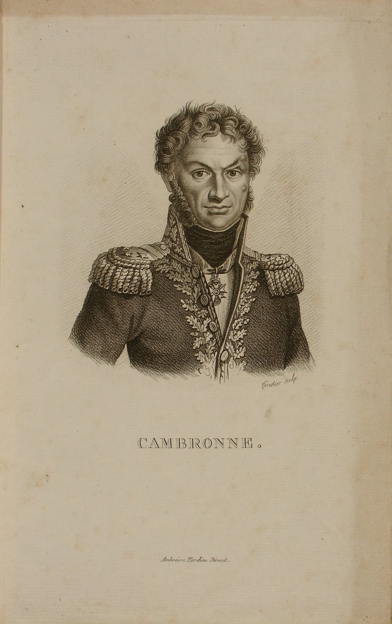 Portrait of General Etienne Cambronne (1770-1842) by Francois Seraphin Delpech