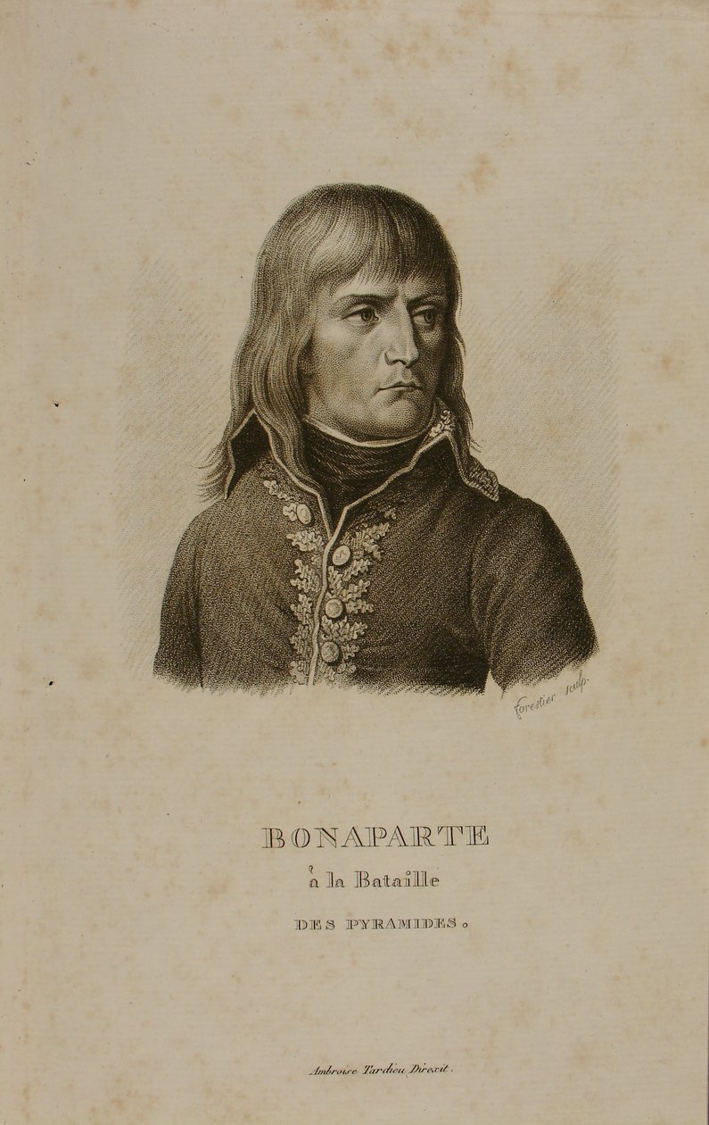 Portrait of Napoleon Bonaparte by Francois Seraphin Delpech