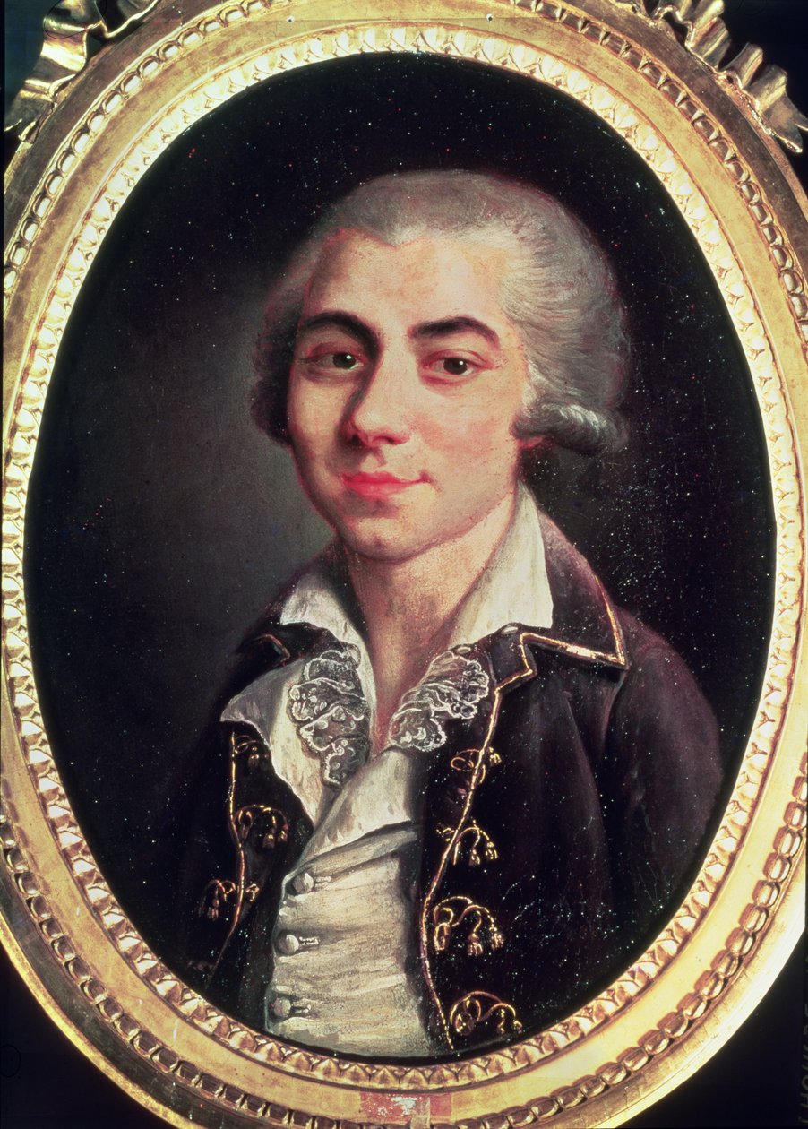 Portrait of Andre Chenier by Francois Thomise