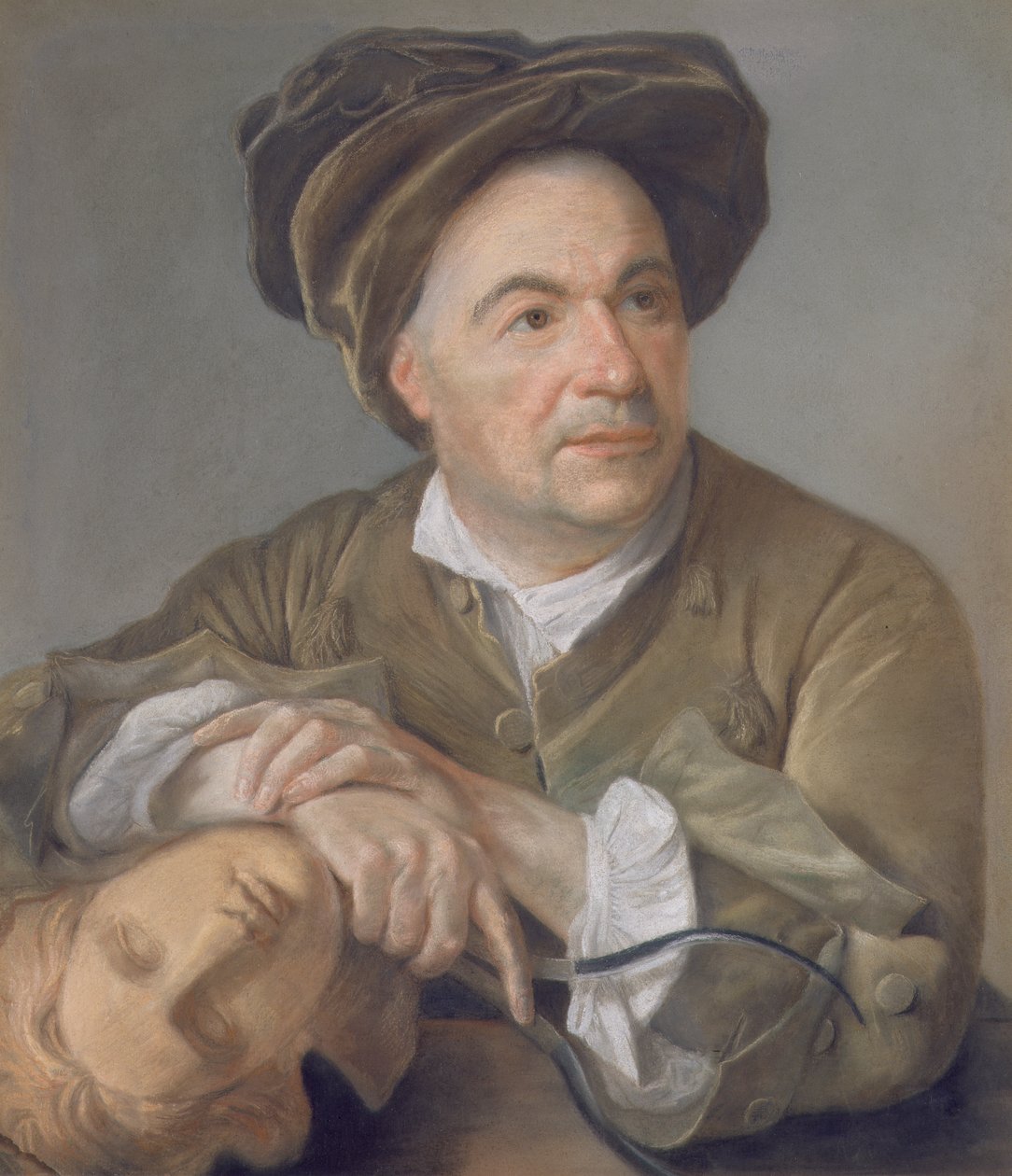 Louis Francois Roubiliac by Francois Vispre