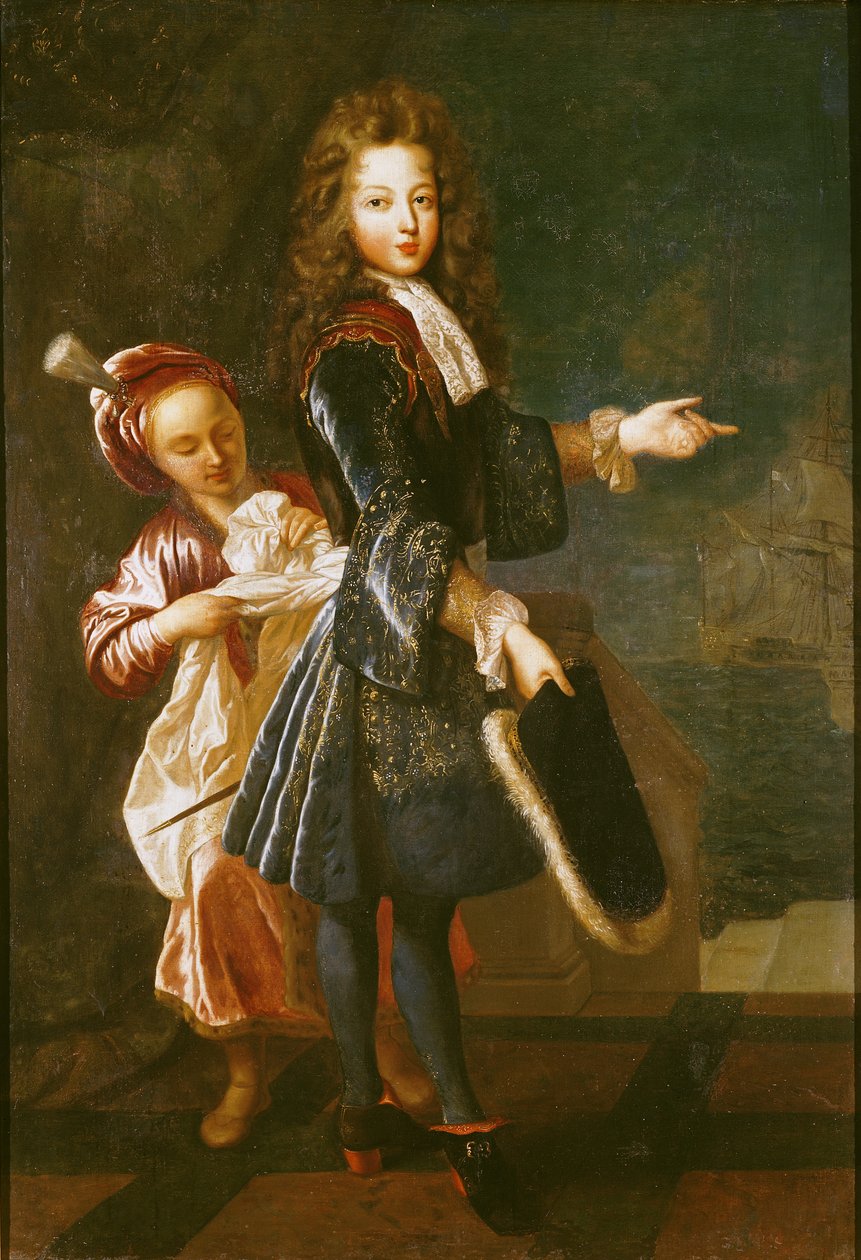 Portrait of Louis-Alexandre de Bourbon, Count of Toulouse by Jean François de Troy