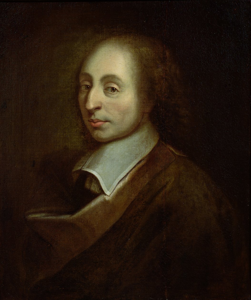 Blaise Pascal by Francois the Younger Quesnel