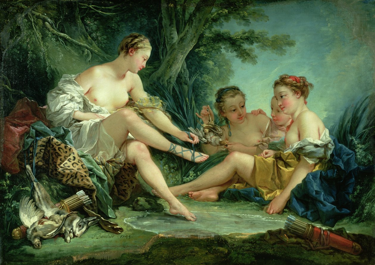 Diana after the Hunt by François Boucher