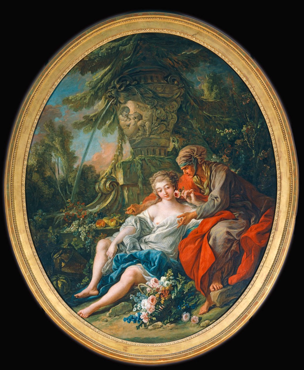 Vertumnus and Pomona by François Boucher