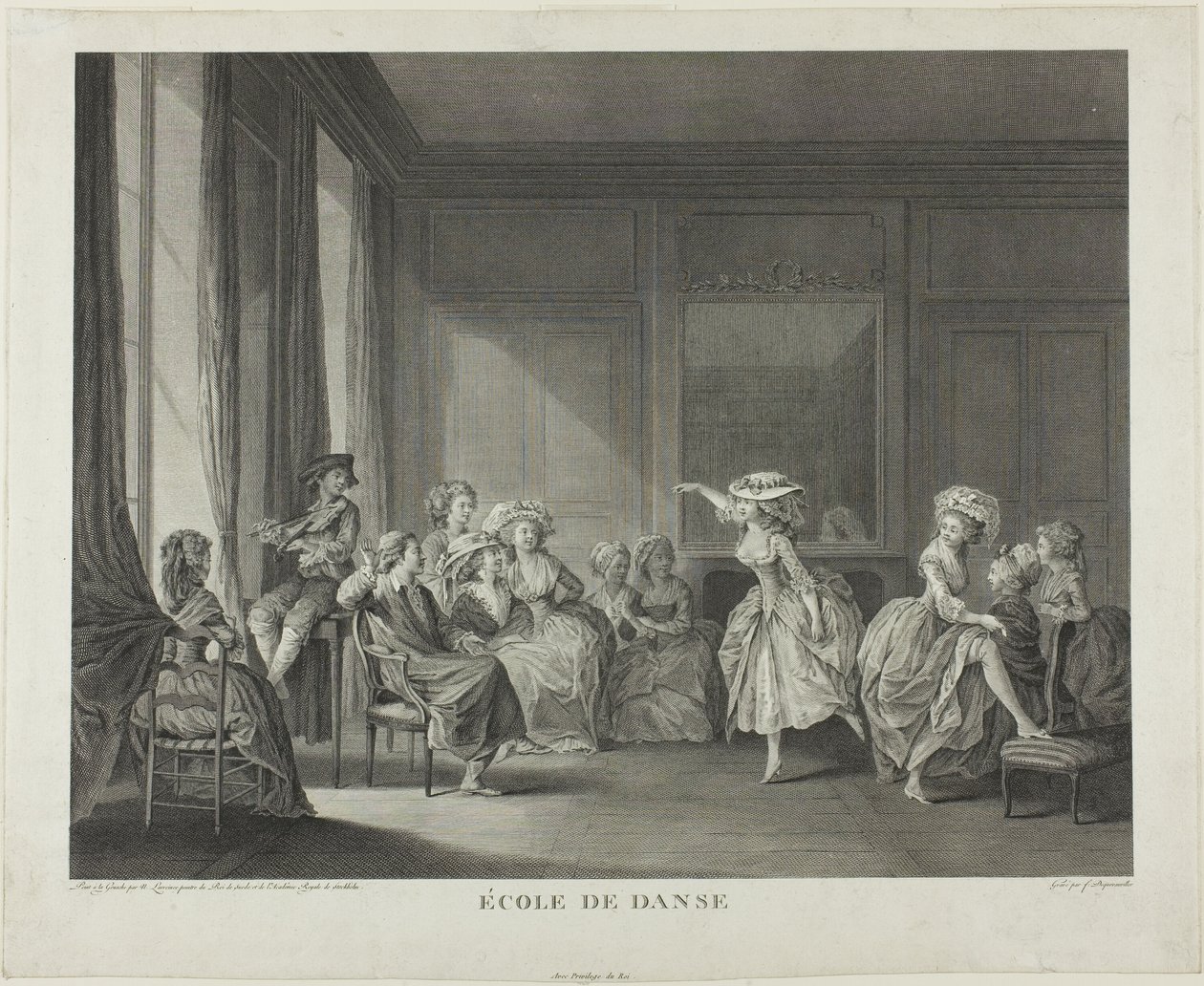 Dancing School by Francois Dequevauviller