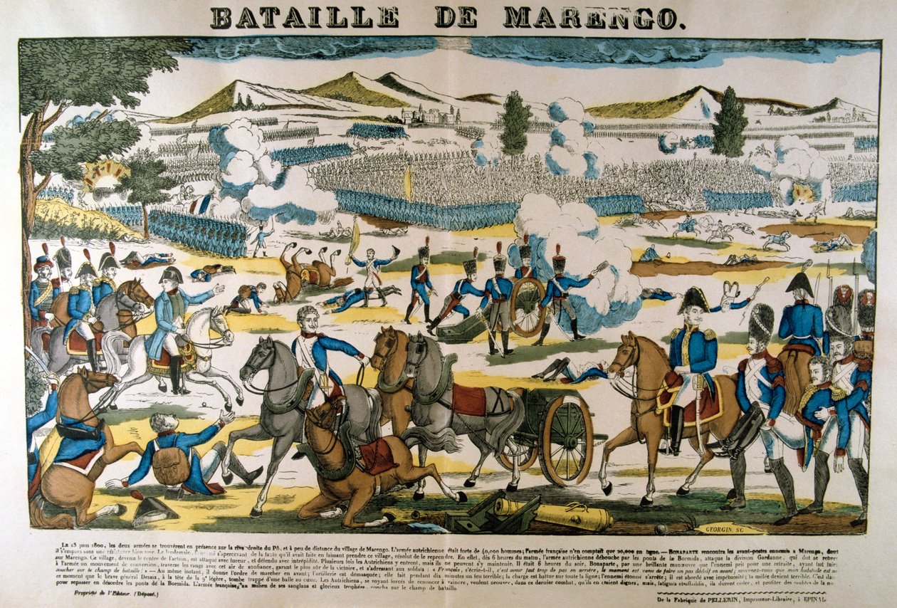 Battle of Marengo by Francois Georgin