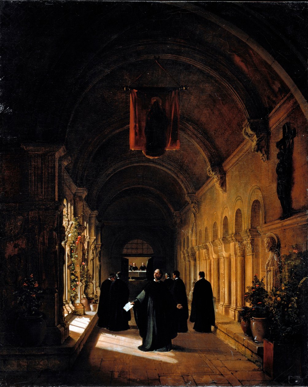 Pierre Abailard (or Abelard) by Francois Marius Granet