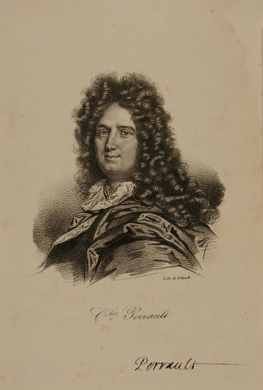 Portrait of Charles Perrault by Francois Seraphin Delpech