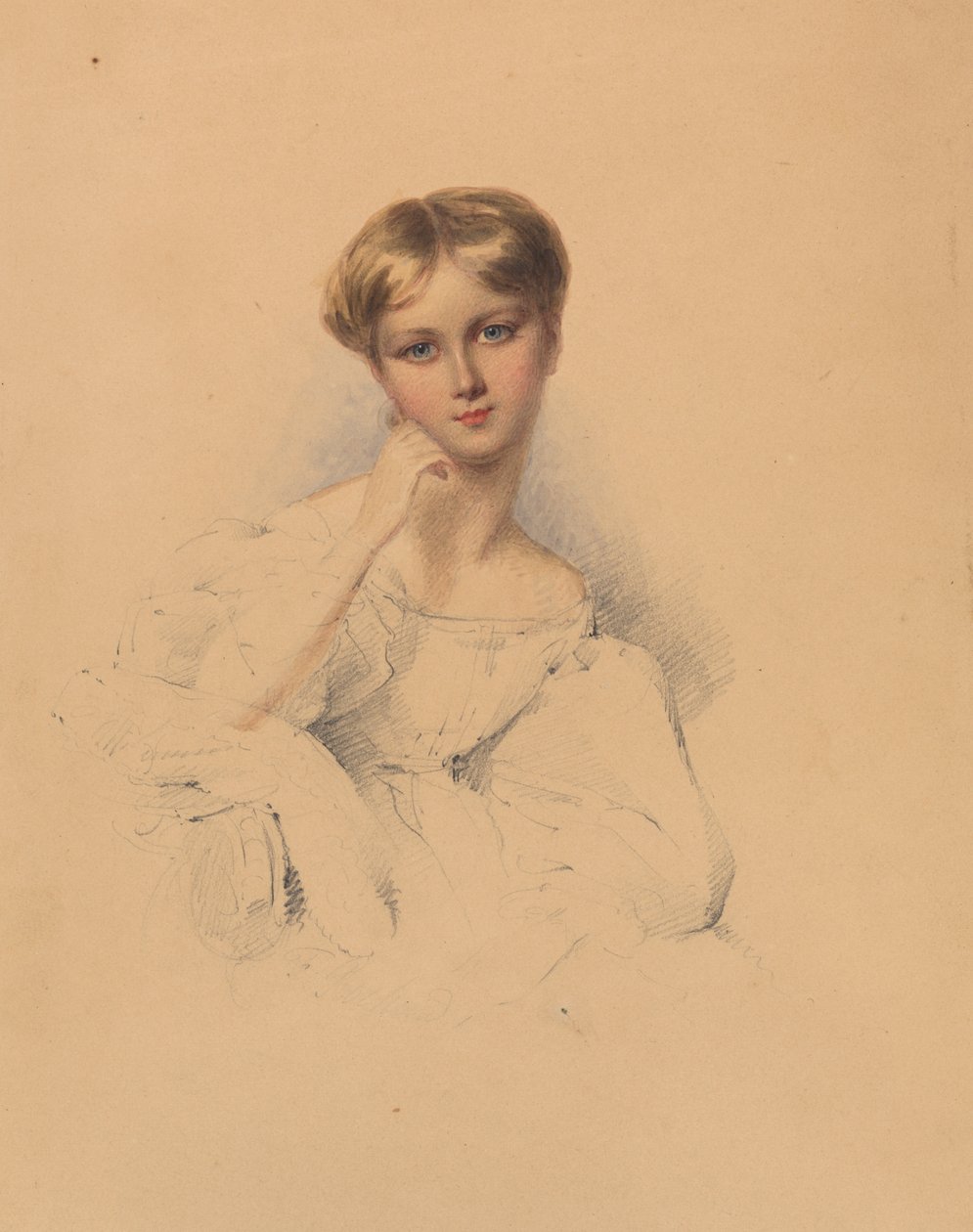 Catherine Lamb by Francois Theodore Rochard