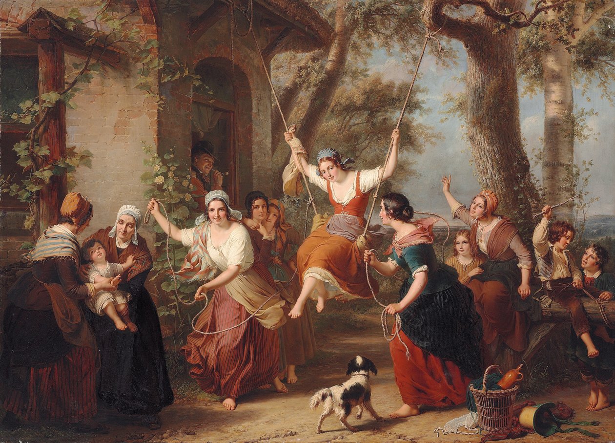 The Swing by Francois Verheyden