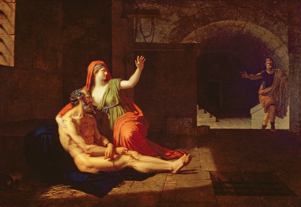 Roman Charity (Cimon and Pero) by Francois Xavier Fabre