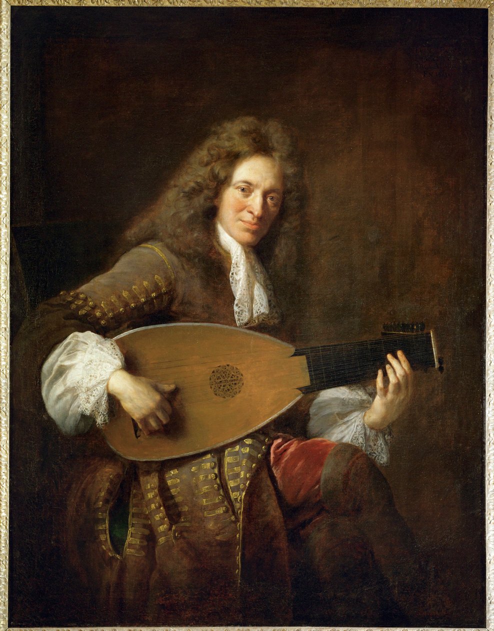 Charles Mouton, Lute-player by Francois de Troy
