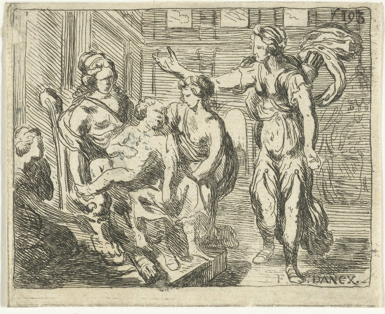 Birth of Hercules by Francoys Dancx