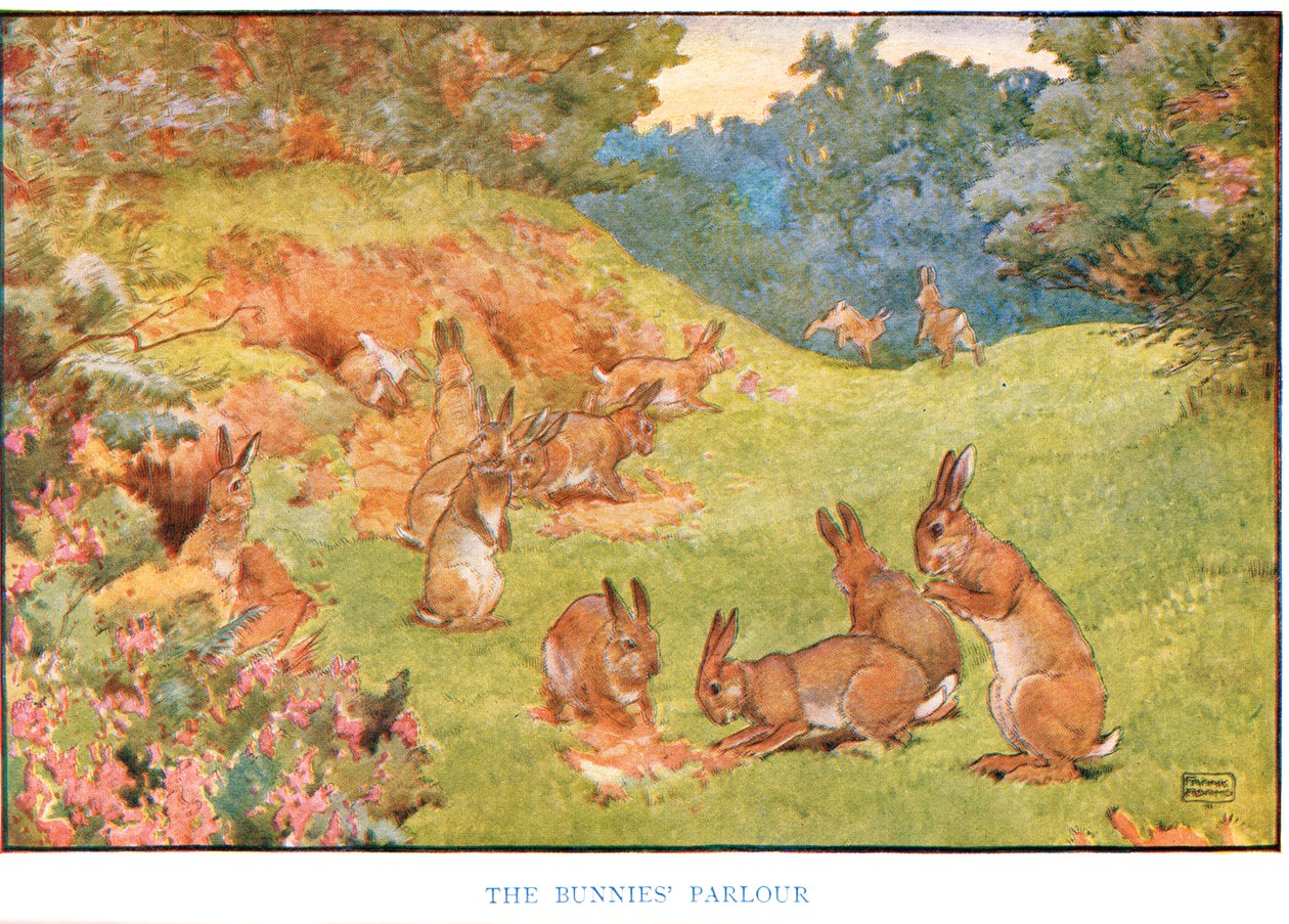 The Bunnies Parlour, illustration from 