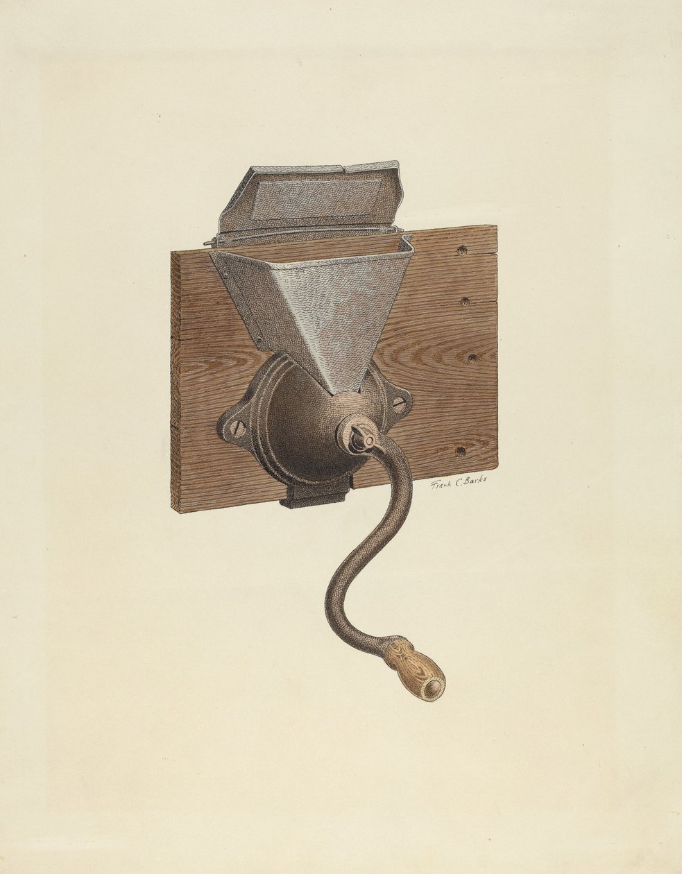 Coffee Mill by Frank C. Barks