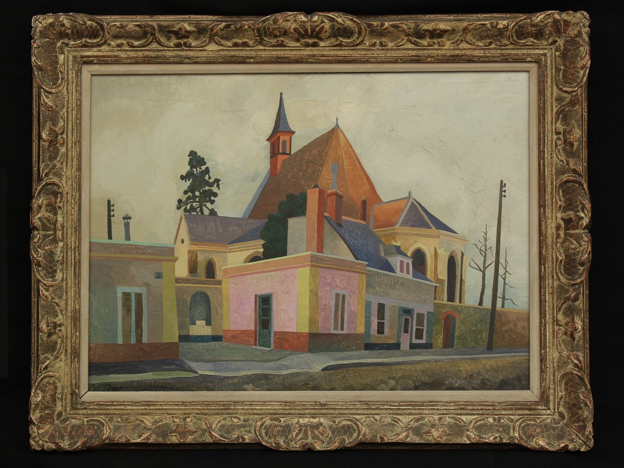 Chapel of Notre Dame - Chartres, c.1938 by Frank Coombs