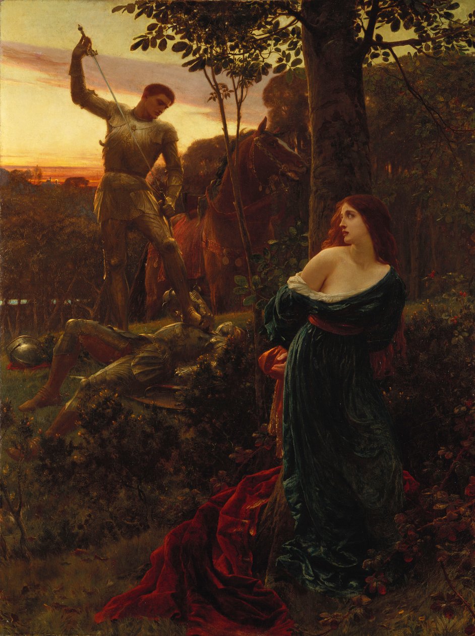 Chivalry by Frank Dicksee