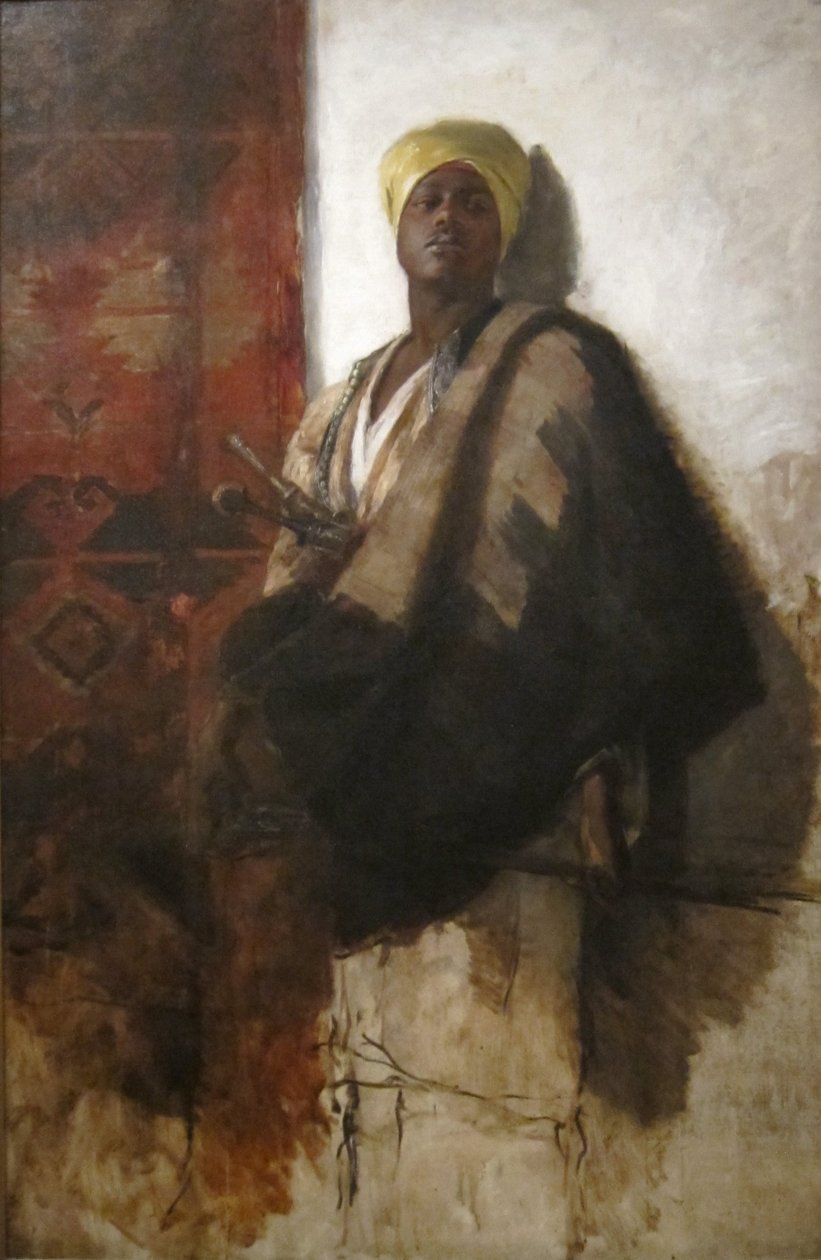 Guard of the Harem by Frank Duveneck