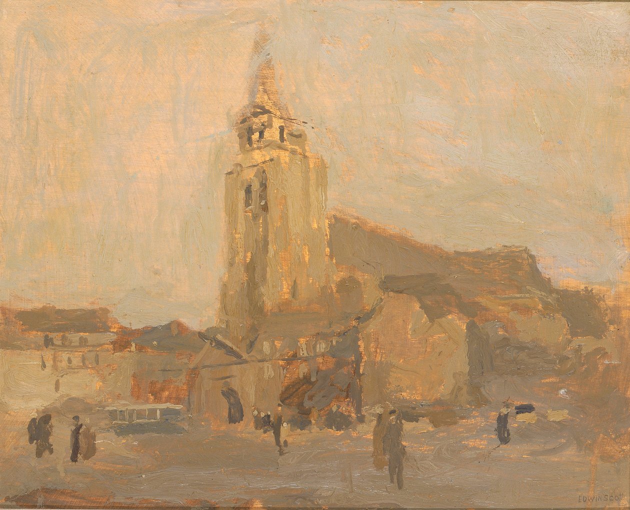 Eglise Saint Merry by Frank Edwin Scott