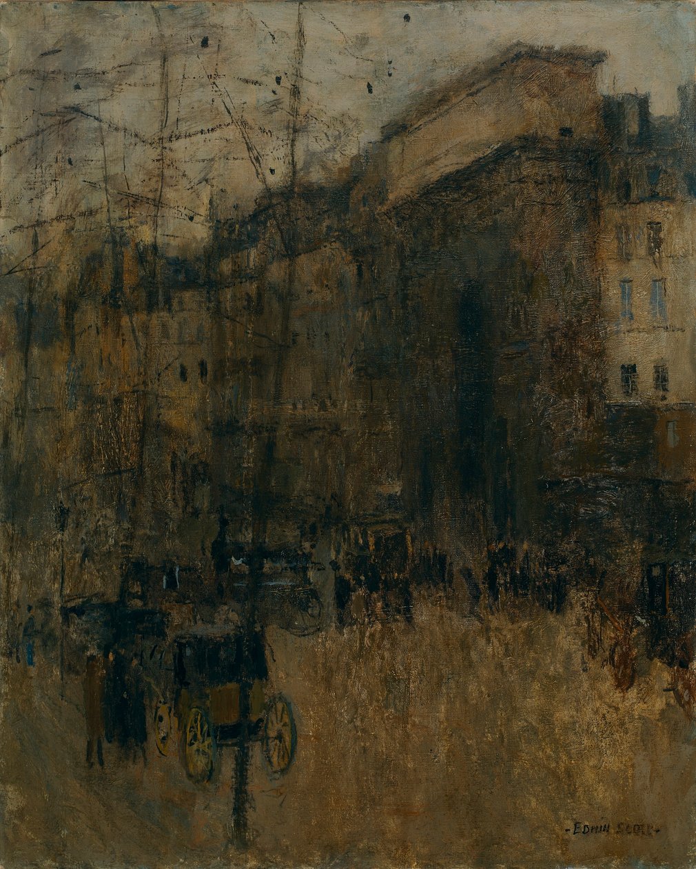 Porte St. Martin No. I by Frank Edwin Scott