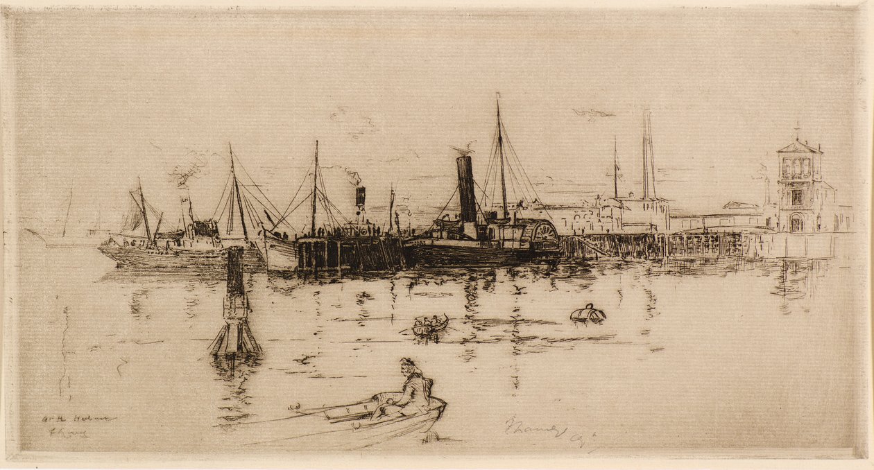 At the Tidal Basin by Frank Laing