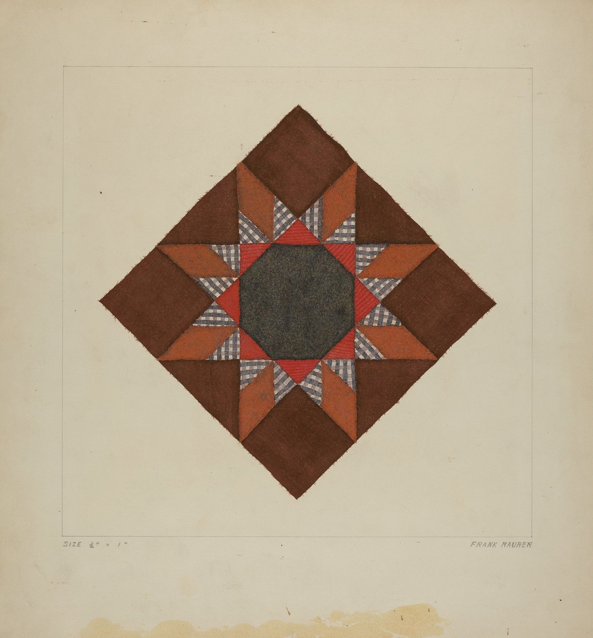 Quilt Block by Frank Maurer