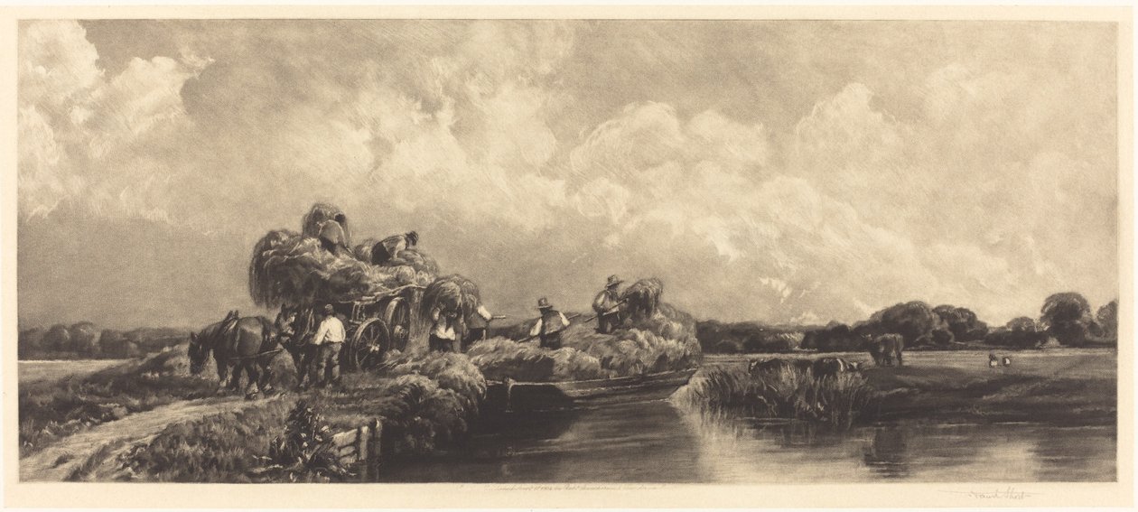 A Roman Canal by Frank Short