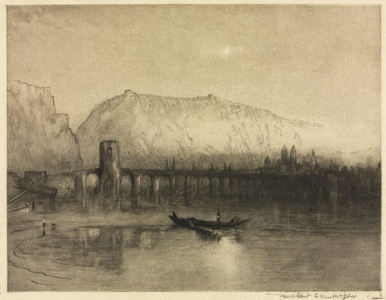 Ehrenbreitstein to Coblenz, No. 1 by Frank Short