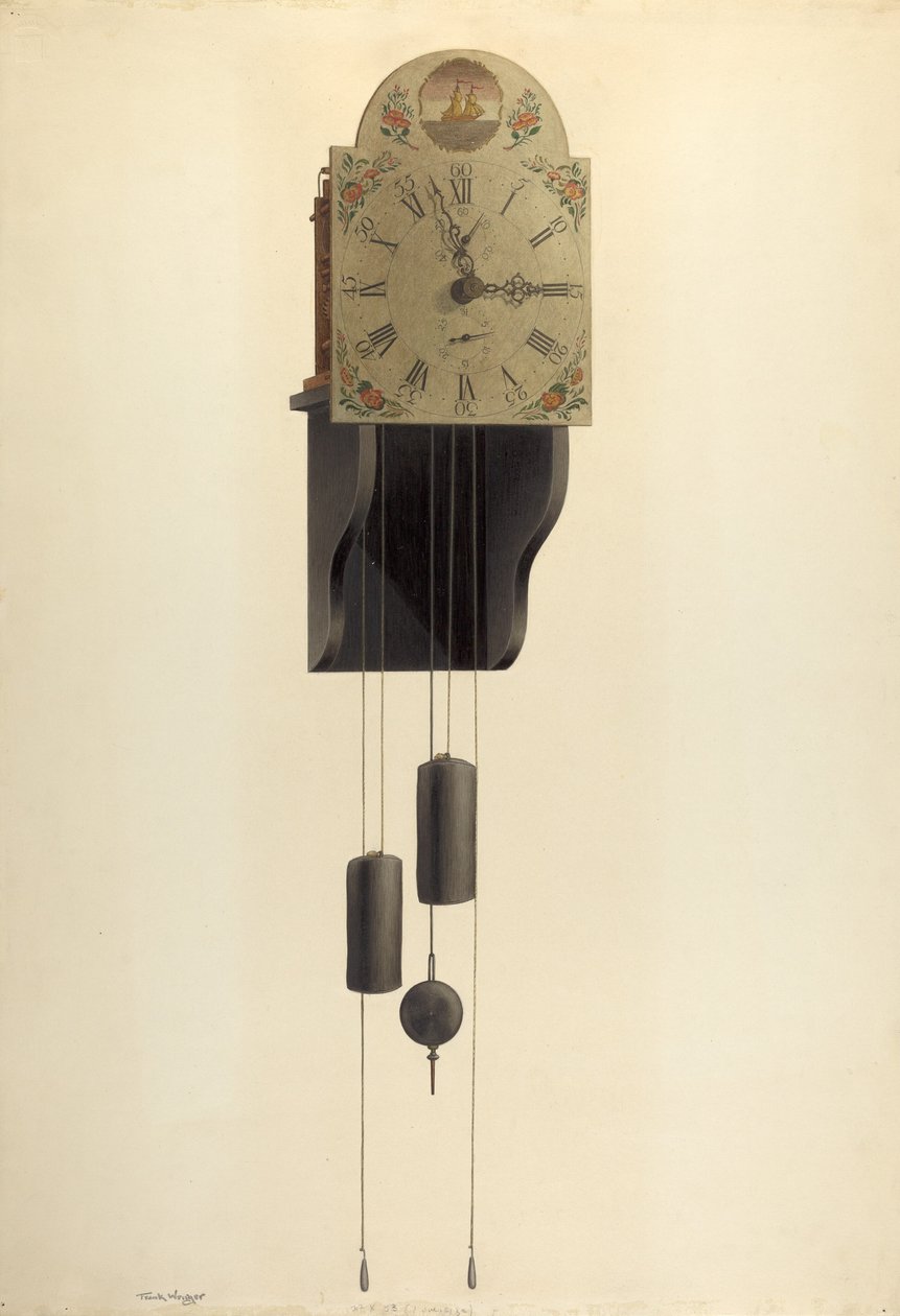 Clock by Frank Wenger