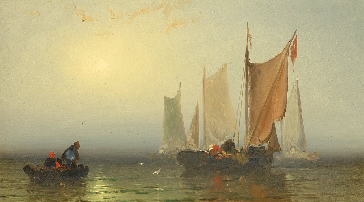 Marine Study, 1860-1900 by Franklin D. Briscoe